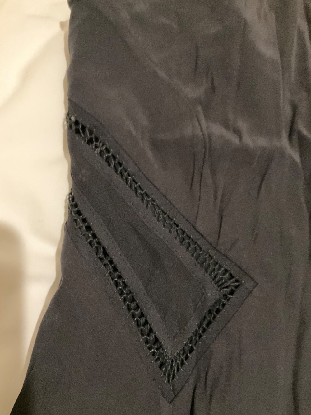 HELMUT LANG size 2 SILK mini dress black - Picture 11 of 16
